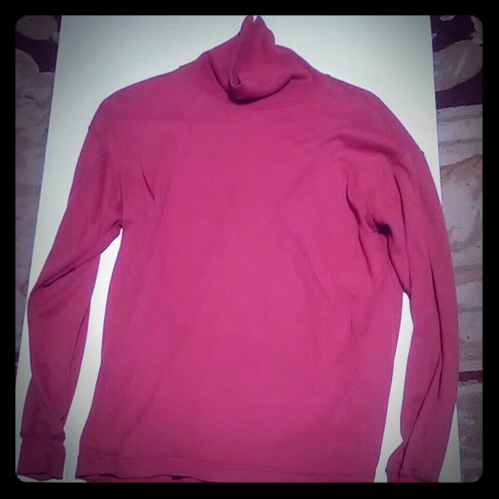 Long sleeved turtle neck shirt